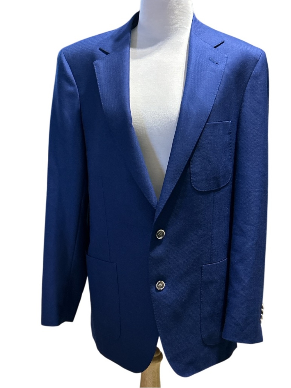 Men's Peter Millar Tailored Sport Coat Size Large Blue